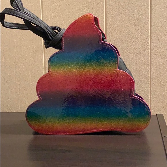 💩 Rainbow 🌈 Glitter ✨ bag - Picture 3 of 4